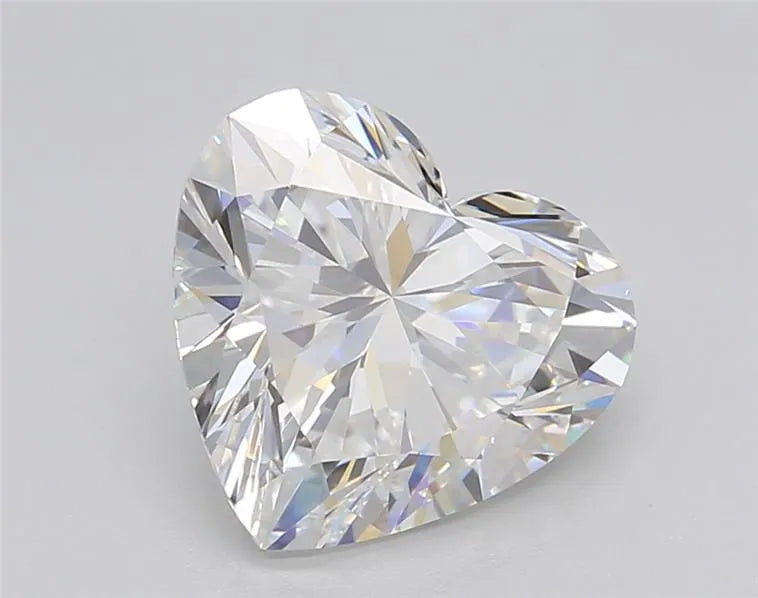 3.00ct Heart Lab Grown Diamond (Colour E, Clarity VVS2, GIA Certified)