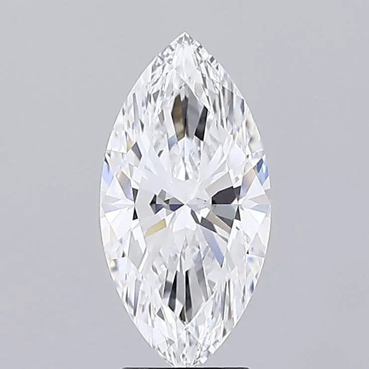 3.00ct Marquise Lab Grown Diamond (Colour D, Clarity VVS1, IGI Certified)