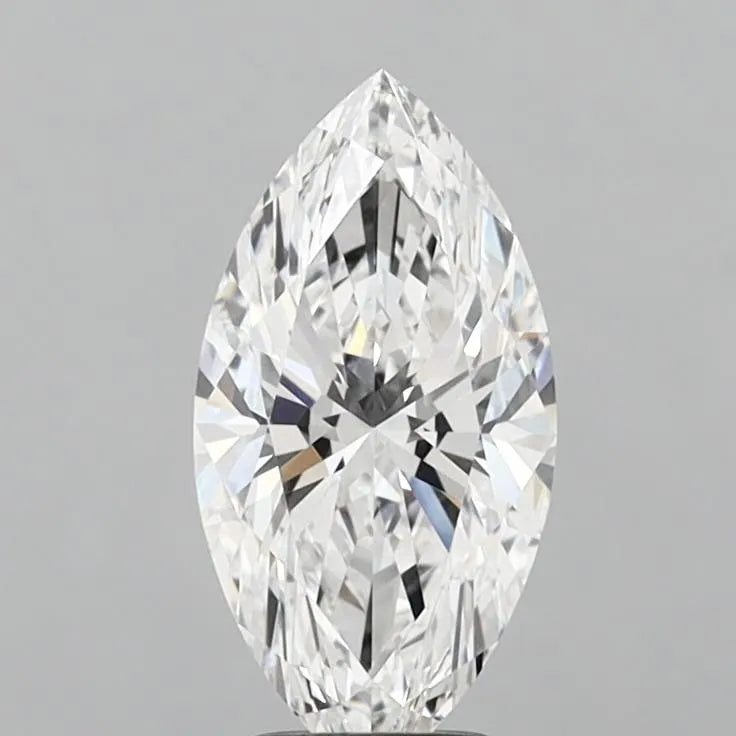 3.00ct Marquise Lab Grown Diamond (Colour D, Clarity VVS2, IGI Certified)
