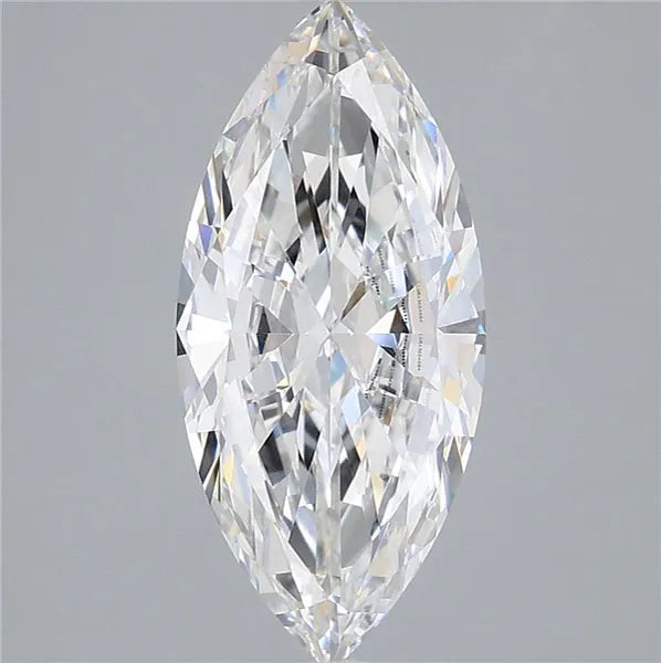 3.00ct Marquise Lab Grown Diamond (Colour E, Clarity IF, IGI Certified)