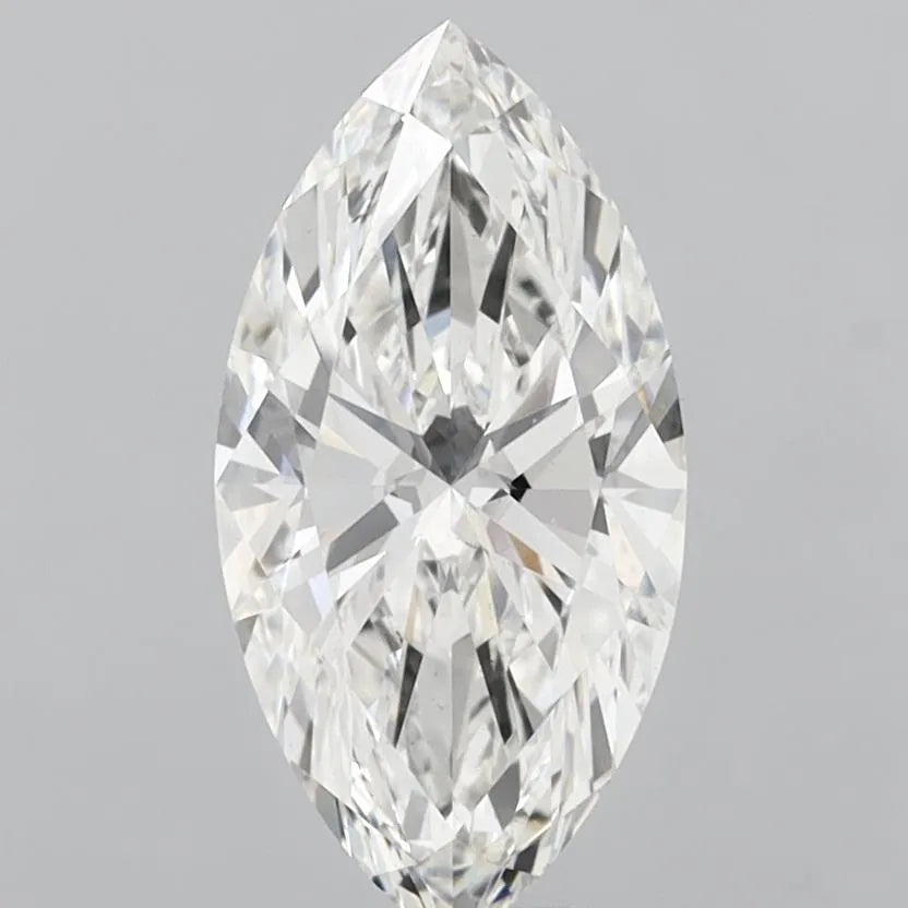 3.00ct Marquise Lab Grown Diamond (Colour F, Clarity VS2, IGI Certified)