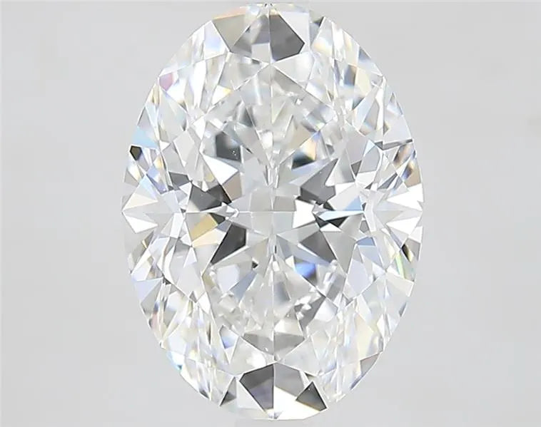 3.00ct Oval Lab Grown Diamond (Colour D, Clarity IF, IGI Certified)