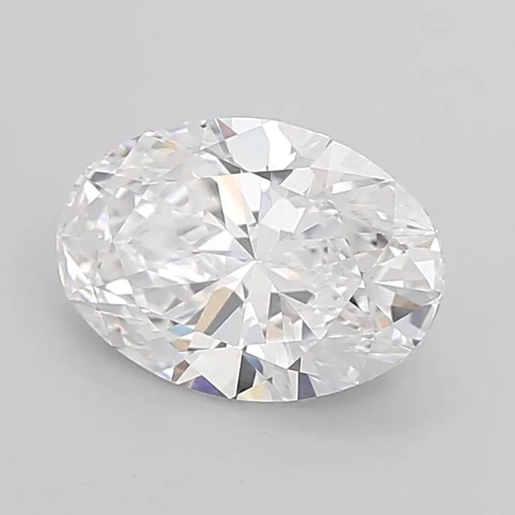 3.00ct Oval Lab Grown Diamond (Colour D, Clarity VS2, IGI Certified)