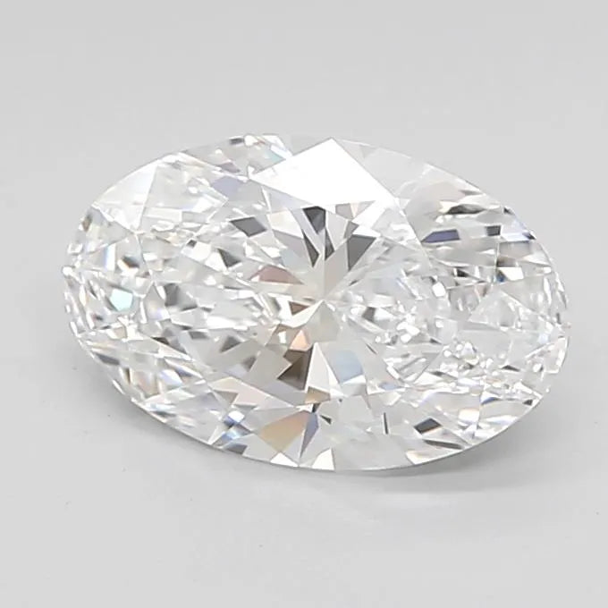 3.00ct Oval Lab Grown Diamond (Colour D, Clarity VVS1, Cut VG, IGI Certified)