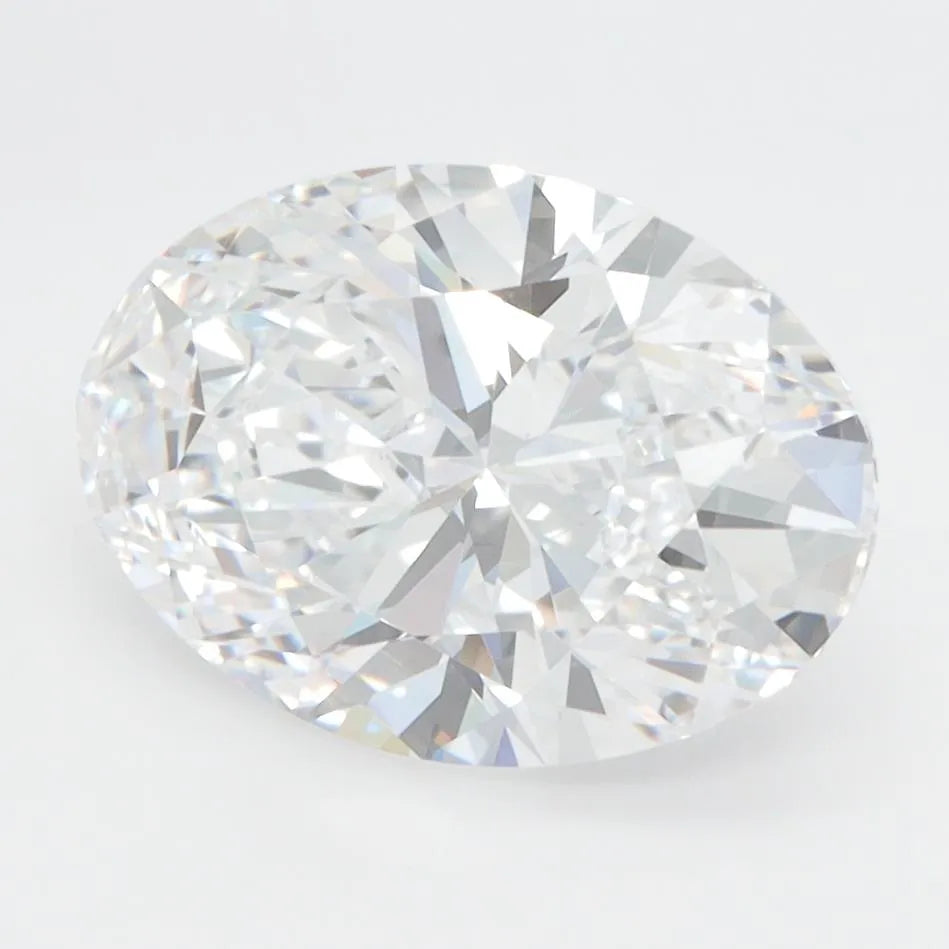3.00ct Oval Lab Grown Diamond (Colour D, Clarity VVS1, GIA Certified)