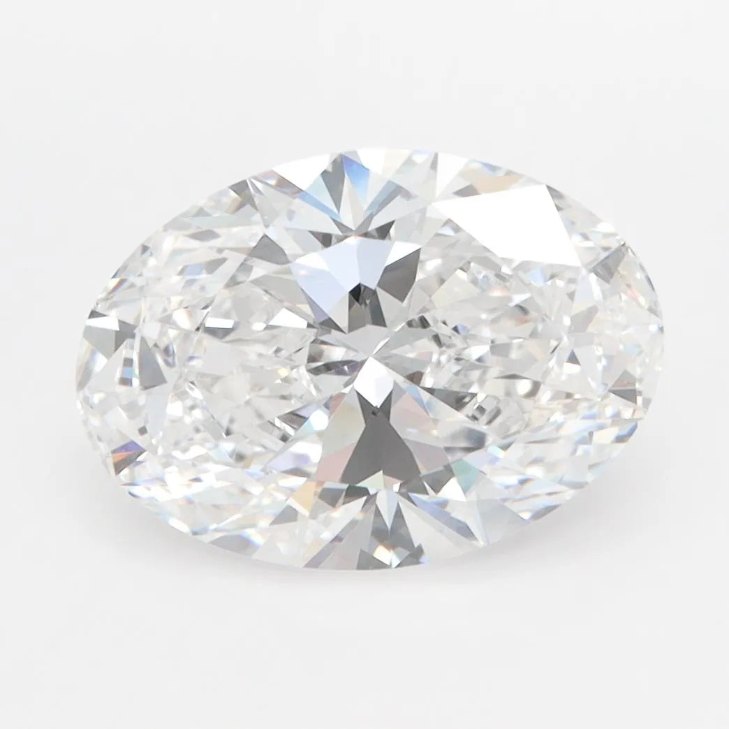 3.00ct Oval Lab Grown Diamond (Colour D, Clarity VVS1, GIA Certified)