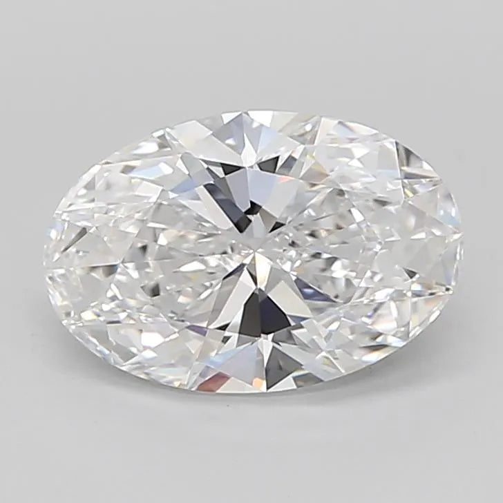 3.00ct Oval Lab Grown Diamond (Colour D, Clarity VVS1, IGI Certified)