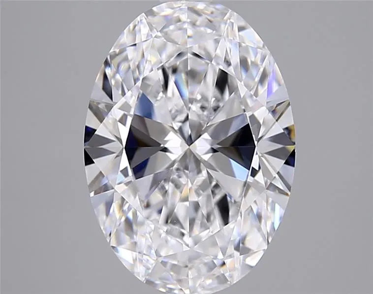 3.00ct Oval Lab Grown Diamond (Colour D, Clarity VVS1, IGI Certified)