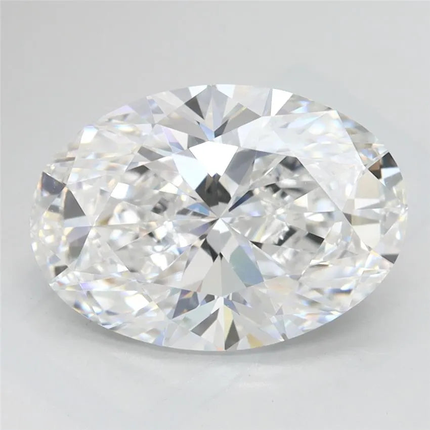 3.00ct Oval Lab Grown Diamond (Colour D, Clarity VVS1, IGI Certified)
