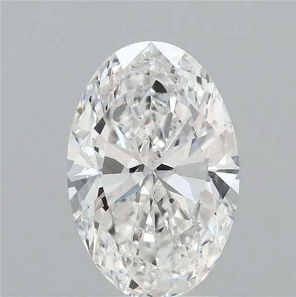 3.00ct Oval Lab Grown Diamond (Colour D, Clarity VVS1, IGI Certified)