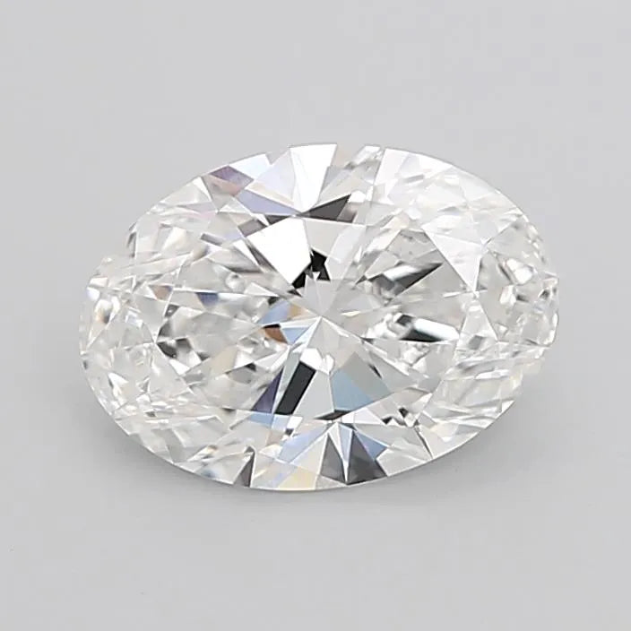 3.00ct Oval Lab Grown Diamond (Colour D, Clarity VVS2, IGI Certified)