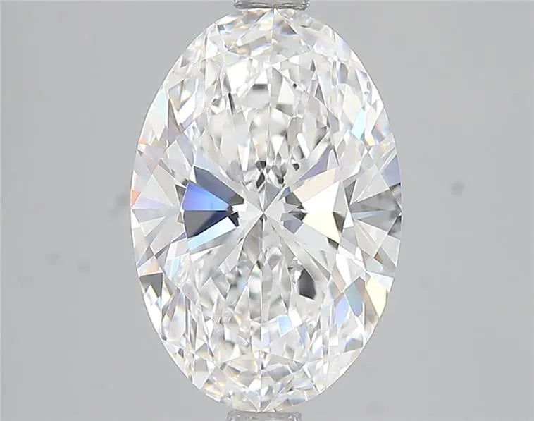 3.00ct Oval Lab Grown Diamond (Colour D, Clarity VVS2, IGI Certified)