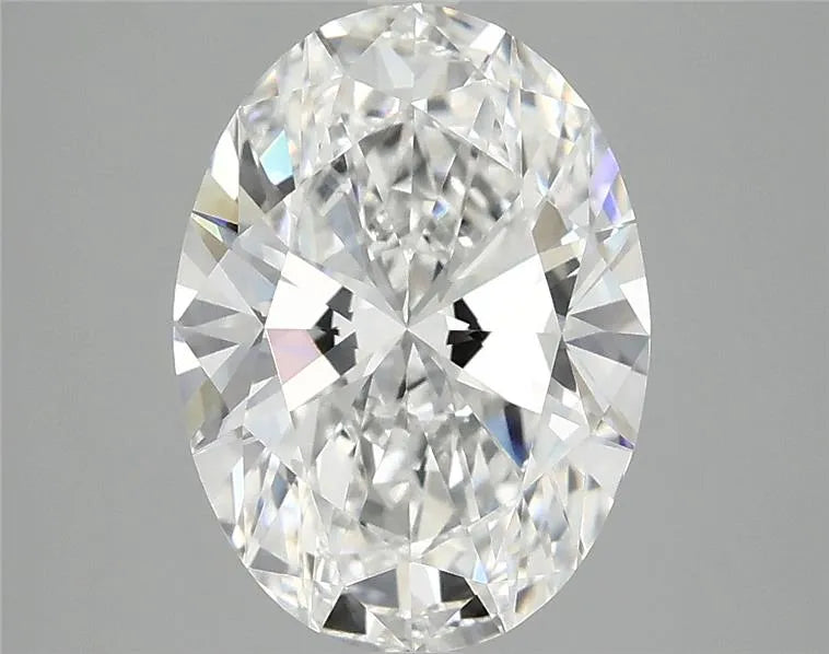 3.00ct Oval Lab Grown Diamond (Colour D, Clarity VVS2, IGI Certified)