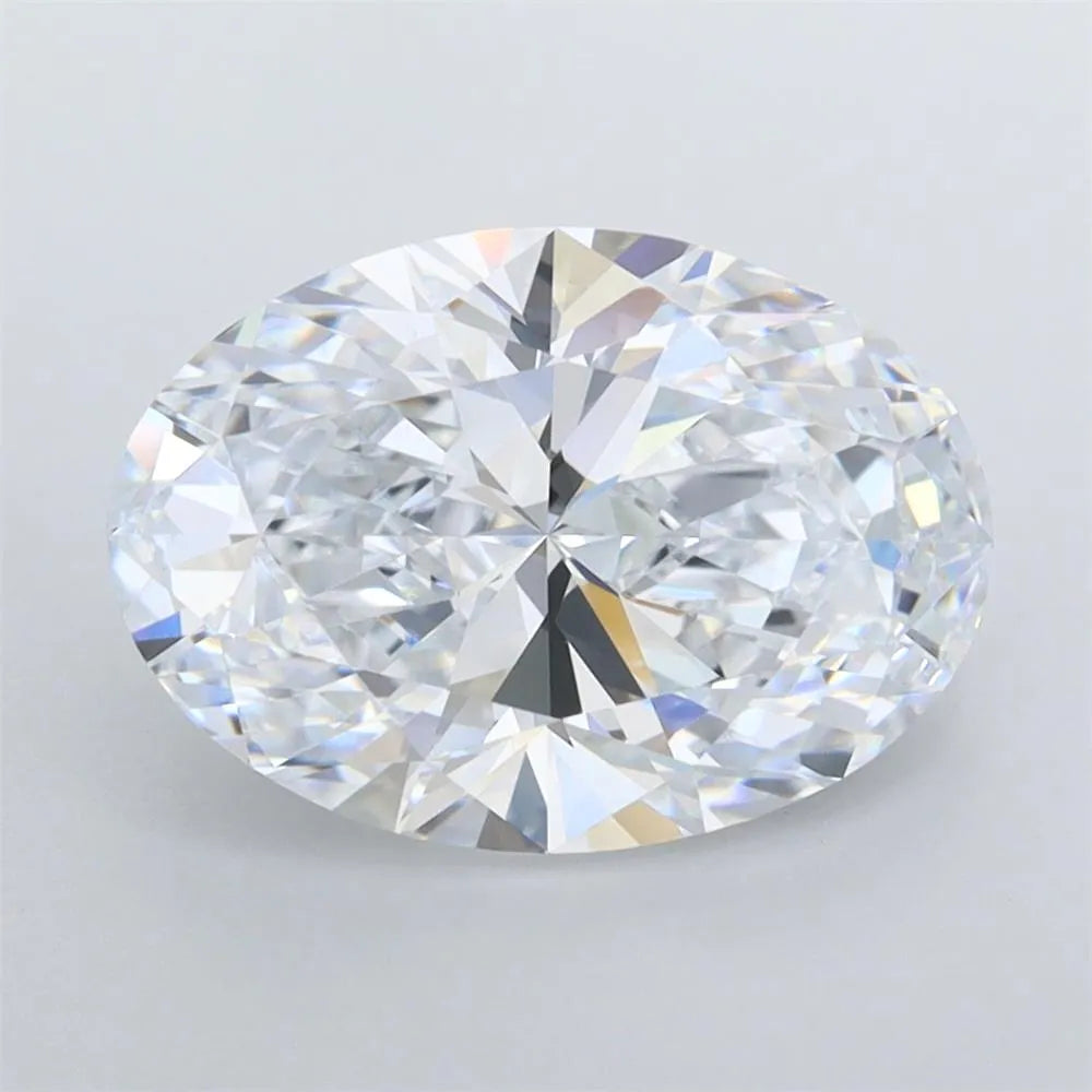3.00ct Oval Lab Grown Diamond (Colour E, Clarity IF, IGI Certified)