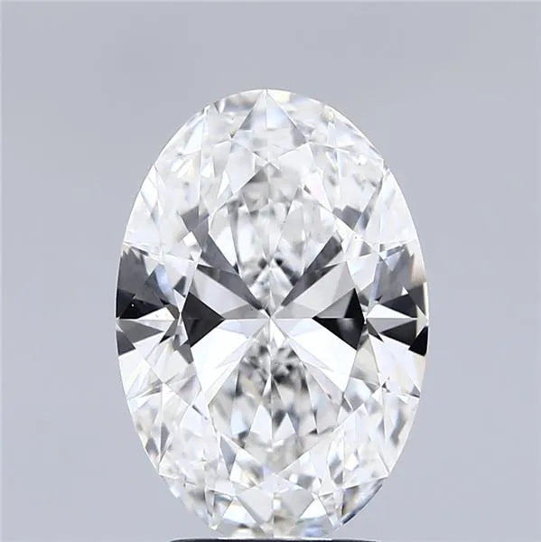 3.00ct Oval Lab Grown Diamond (Colour E, Clarity VS1, IGI Certified)