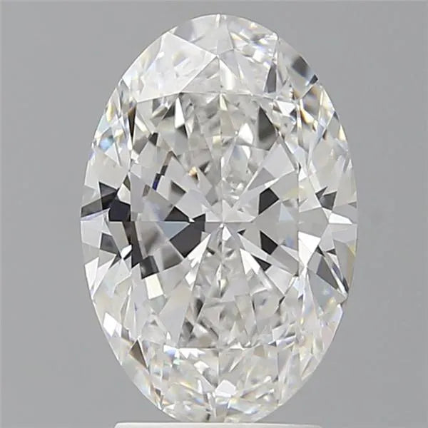 3.00ct Oval Lab Grown Diamond (Colour E, Clarity VS1, IGI Certified)