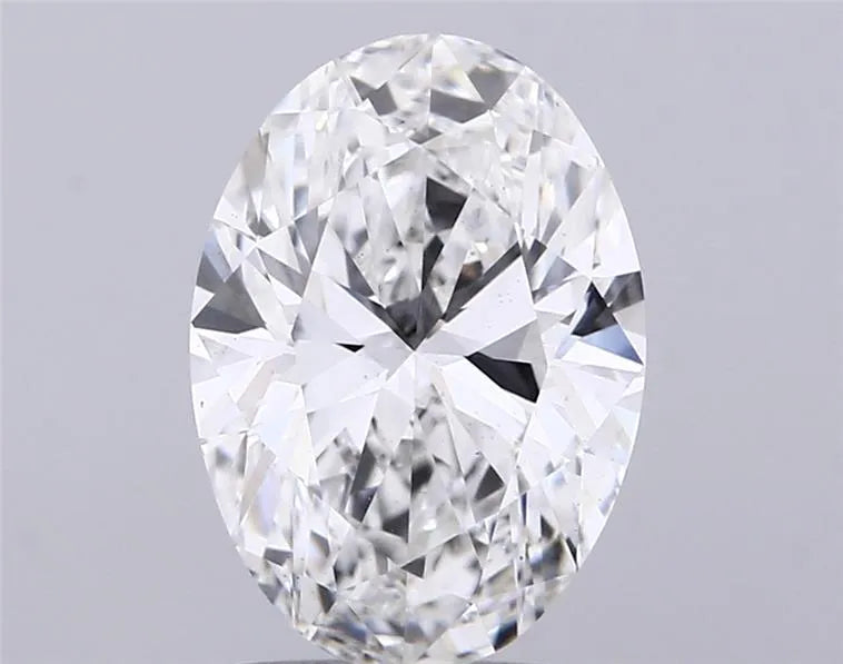 3.00ct Oval Lab Grown Diamond (Colour E, Clarity VS2, IGI Certified)