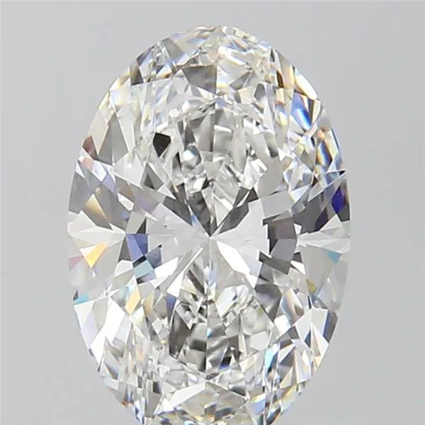 3.00ct Oval Lab Grown Diamond (Colour E, Clarity VS2, IGI Certified)