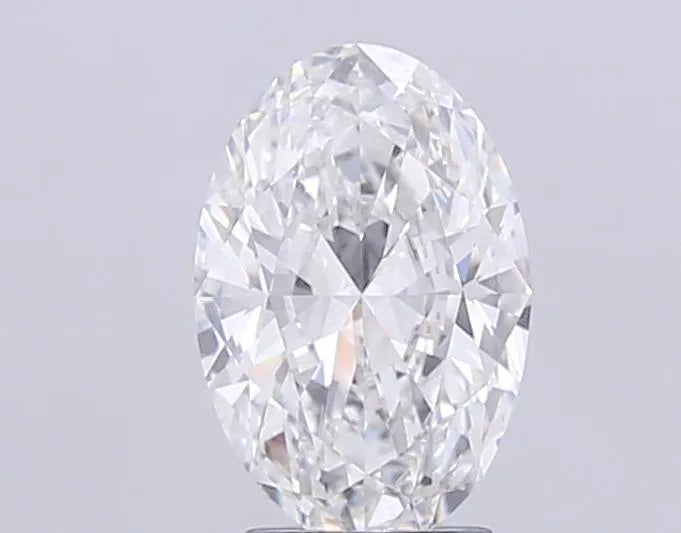 3.00ct Oval Lab Grown Diamond (Colour E, Clarity VVS1, IGI Certified)