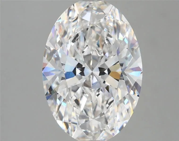 3.00ct Oval Lab Grown Diamond (Colour E, Clarity VVS1, IGI Certified)
