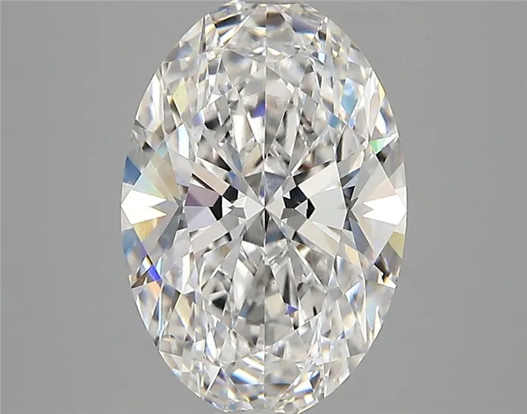 3.00ct Oval Lab Grown Diamond (Colour E, Clarity VVS2, IGI Certified)