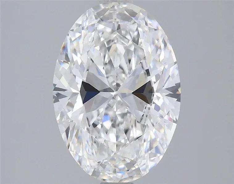 3.00ct Oval Lab Grown Diamond (Colour E, Clarity VVS2, IGI Certified)