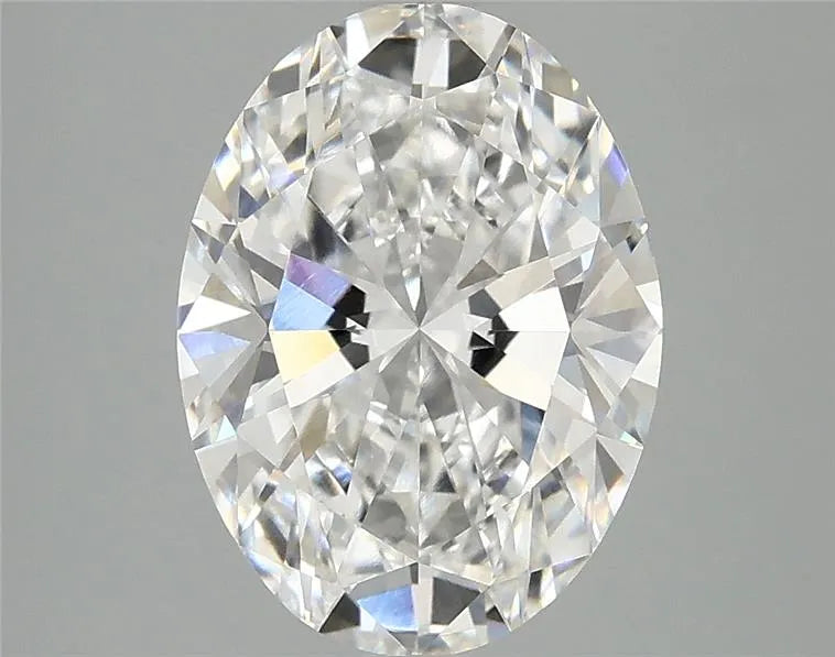3.00ct Oval Lab Grown Diamond (Colour E, Clarity VVS2, IGI Certified)