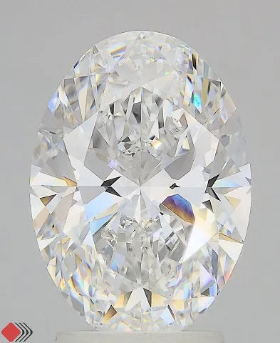 3.00ct Oval Lab Grown Diamond (Colour E, Clarity VVS2, IGI Certified)