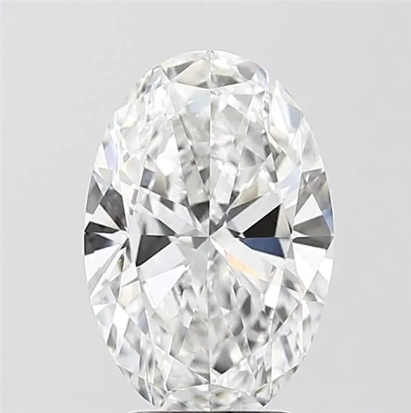 3.00ct Oval Lab Grown Diamond (Colour E, Clarity VVS2, IGI Certified)