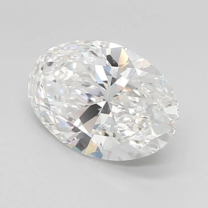 3.00ct Oval Lab Grown Diamond (Colour E, Clarity VVS2, IGI Certified)