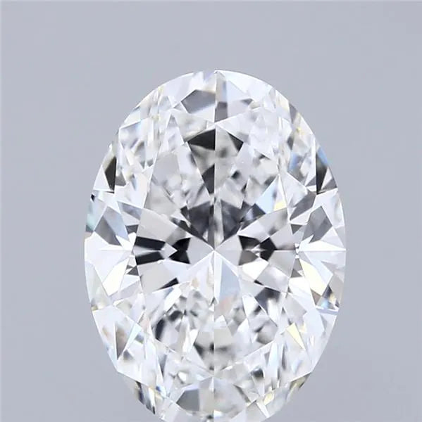 3.00ct Oval Lab Grown Diamond (Colour E, Clarity VVS2, IGI Certified)