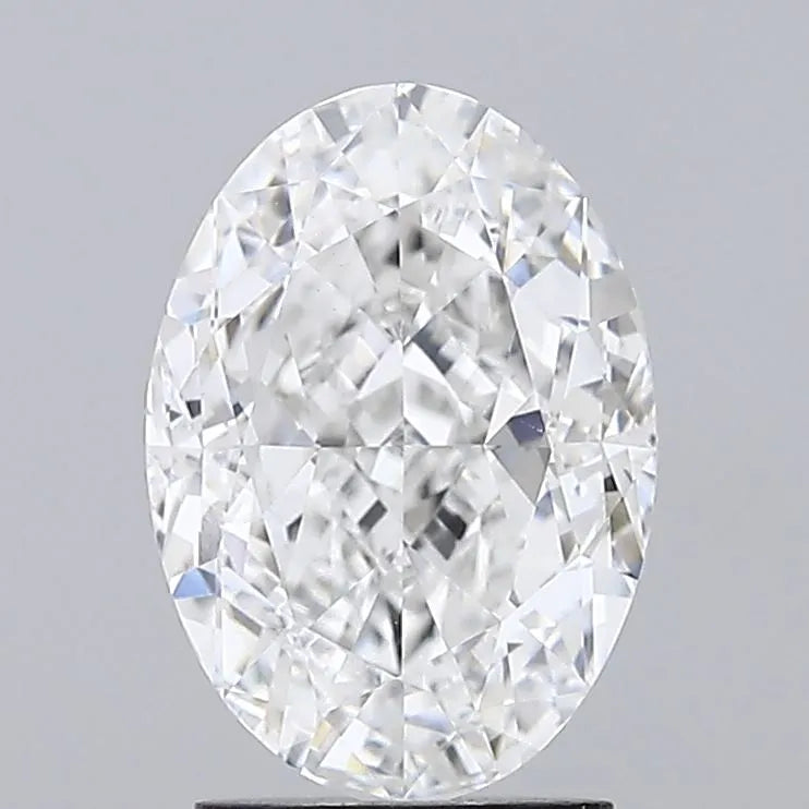 3.00ct Oval Lab Grown Diamond (Colour E, Clarity VVS2, IGI Certified)