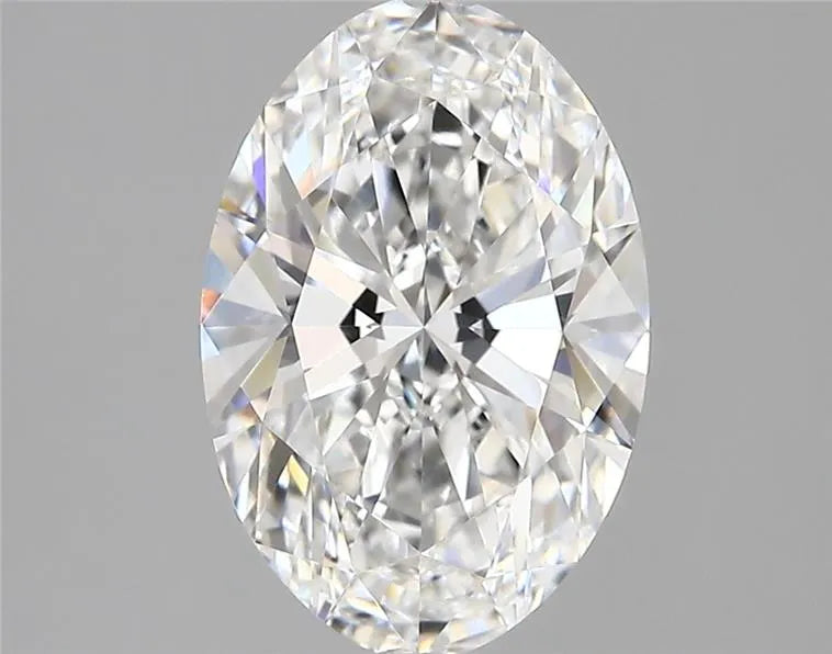 3.00ct Oval Lab Grown Diamond (Colour E, Clarity VVS2, IGI Certified)