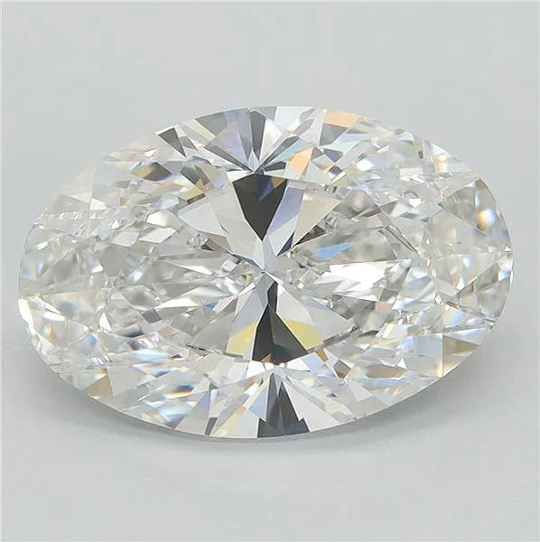 3.00ct Oval Lab Grown Diamond (Colour E, Clarity VVS2, IGI Certified)