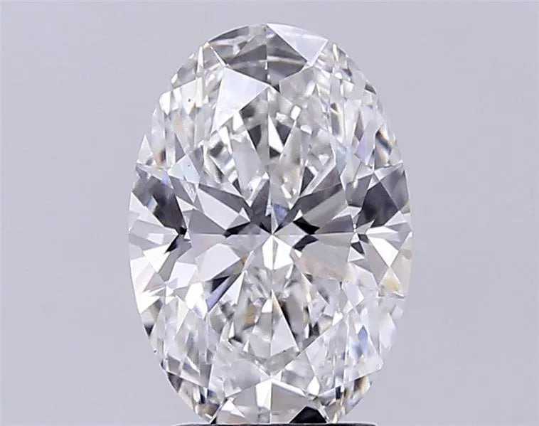 3.00ct Oval Lab Grown Diamond (Colour F, Clarity VS1, IGI Certified)