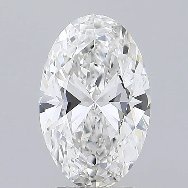 3.00ct Oval Lab Grown Diamond (Colour F, Clarity VS1, IGI Certified)