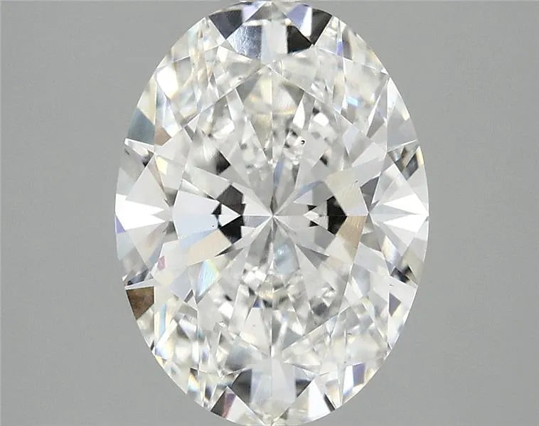 3.00ct Oval Lab Grown Diamond (Colour F, Clarity VS2, IGI Certified)