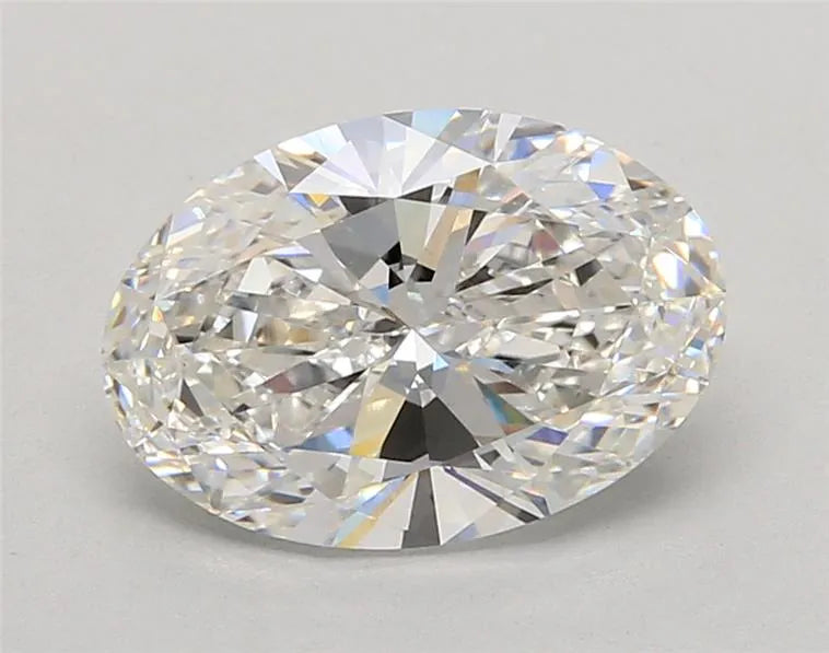 3.00ct Oval Lab Grown Diamond (Colour F, Clarity VVS1, IGI Certified)