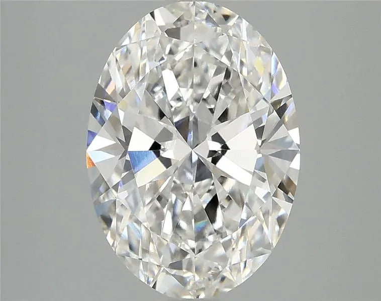 3.00ct Oval Lab Grown Diamond (Colour F, Clarity VVS2, IGI Certified)