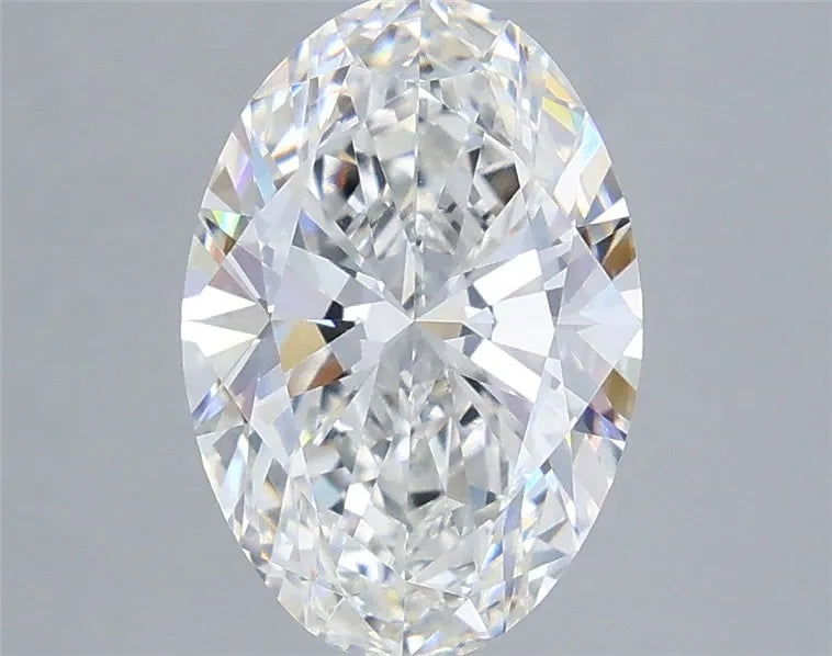 3.00ct Oval Lab Grown Diamond (Colour F, Clarity VVS2, IGI Certified)