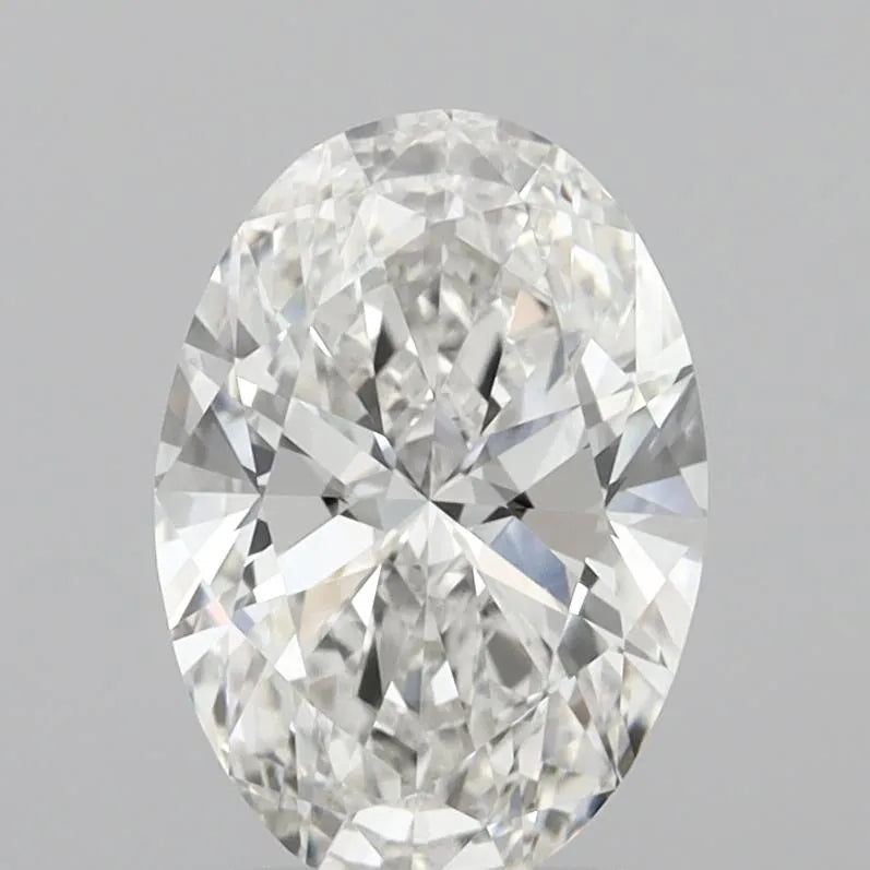 3.00ct Oval Lab Grown Diamond (Colour F, Clarity VVS2, IGI Certified)
