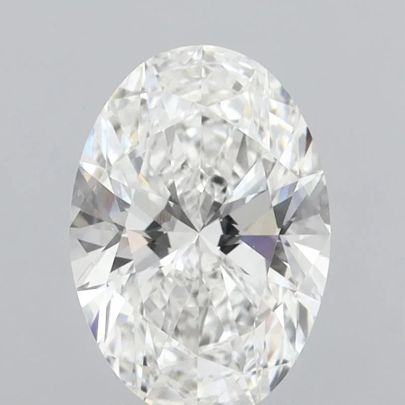 3.00ct Oval Lab Grown Diamond (Colour F, Clarity VVS2, IGI Certified)