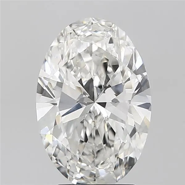 3.00ct Oval Lab Grown Diamond (Colour F, Clarity VVS2, IGI Certified)