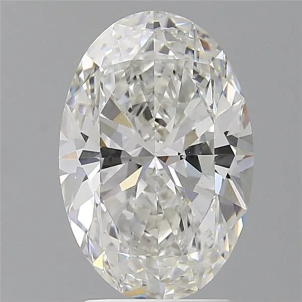 3.00ct Oval Lab Grown Diamond (Colour F, Clarity VVS2, IGI Certified)