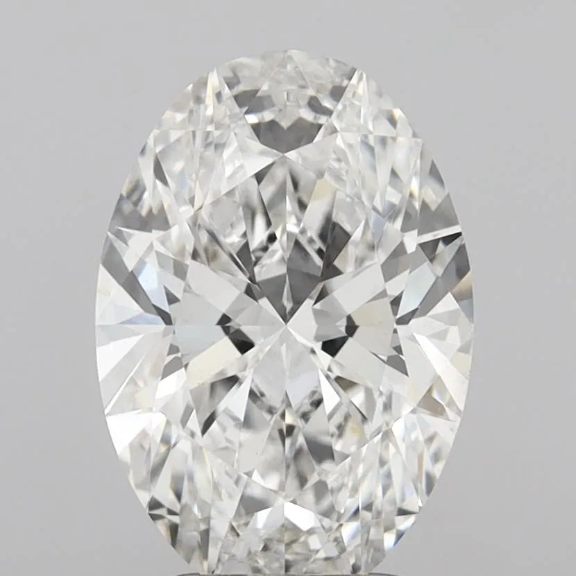 3.00ct Oval Lab Grown Diamond (Colour F, Clarity VVS2, IGI Certified)