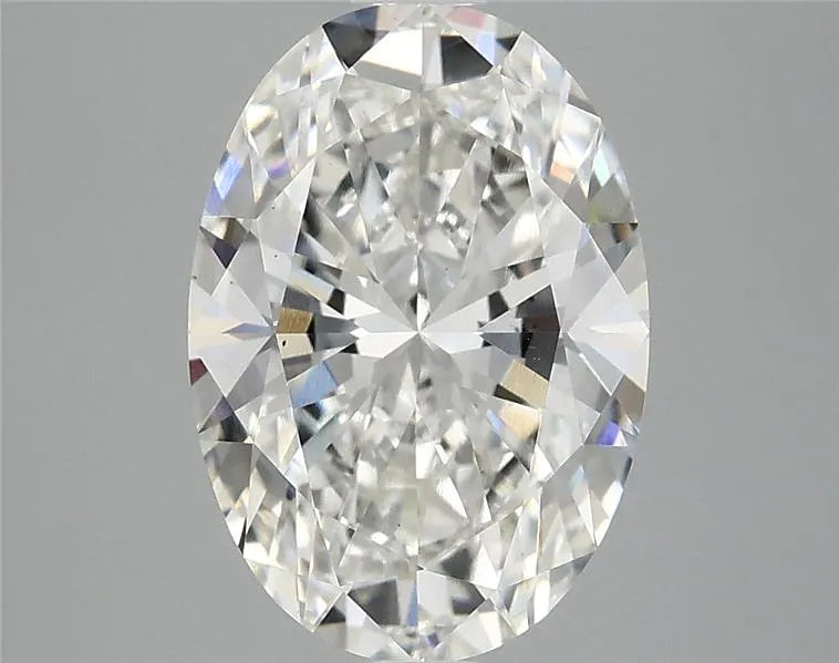 3.00ct Oval Lab Grown Diamond (Colour G, Clarity VS1, IGI Certified)