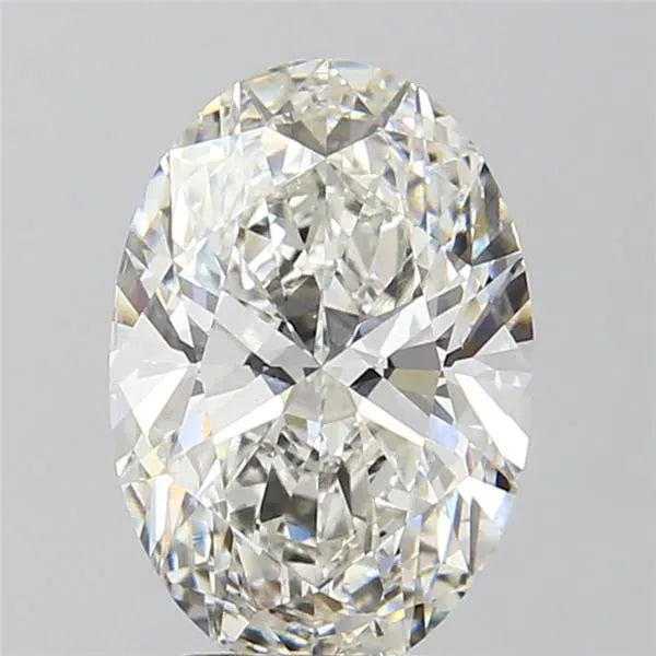3.00ct Oval Lab Grown Diamond (Colour G, Clarity VS2, IGI Certified)