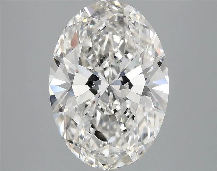 3.00ct Oval Lab Grown Diamond (Colour G, Clarity VVS2, IGI Certified)