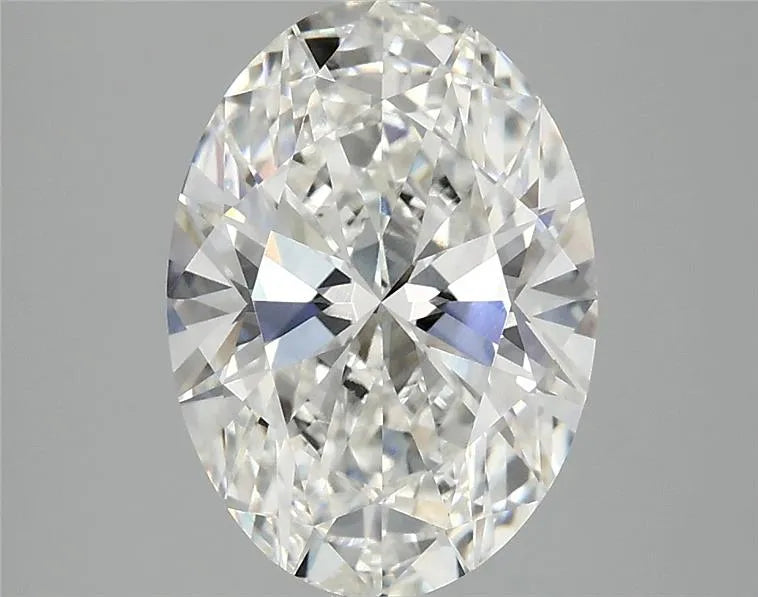 3.00ct Oval Lab Grown Diamond (Colour G, Clarity VVS2, IGI Certified)