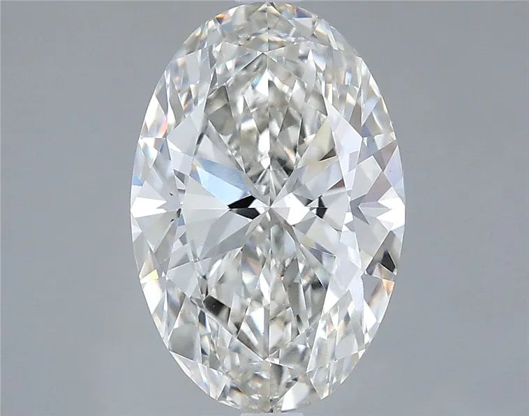 3.00ct Oval Lab Grown Diamond (Colour G, Clarity VVS2, IGI Certified)